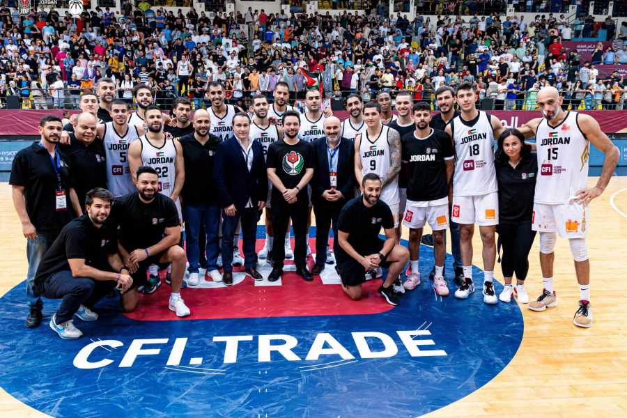 His Royal High Crown Prince Al Hussein Bin Abdullah surprise The Hawks fans